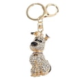 thumbnail image 2 of Linda Forma De Perro Crystal Rhinestone Llavero Bolsa Sparkling Bag Bolsas Mujeres Colgantes, 2 of 7