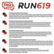thumbnail image 4 of Plantillas para zapatos Run 619 Zero Drop Firm Thick para hombres de 11 a 12 años, 4 of 9