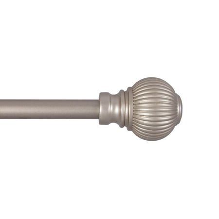 Mainstays 48 84 Savannah Adjustable Petite Cafe Curtain Rod 1 2