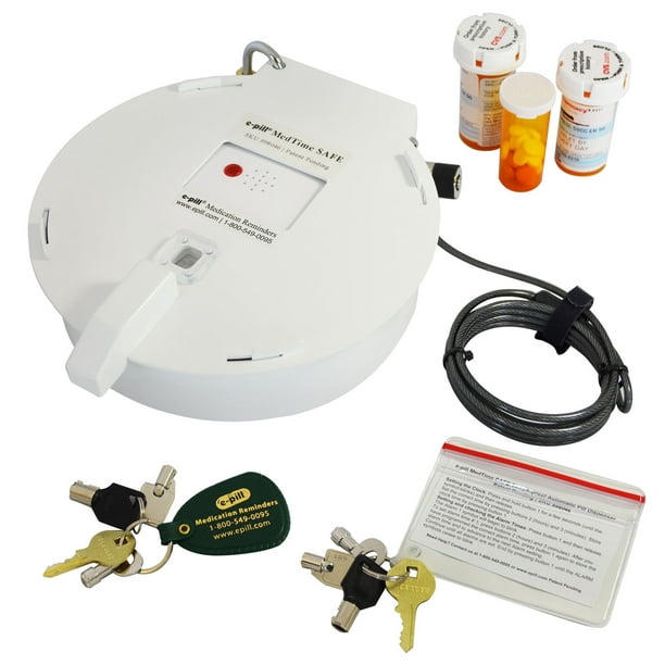 epill MedTime SAFE Tamper Resistant Automatic Pill Dispenser