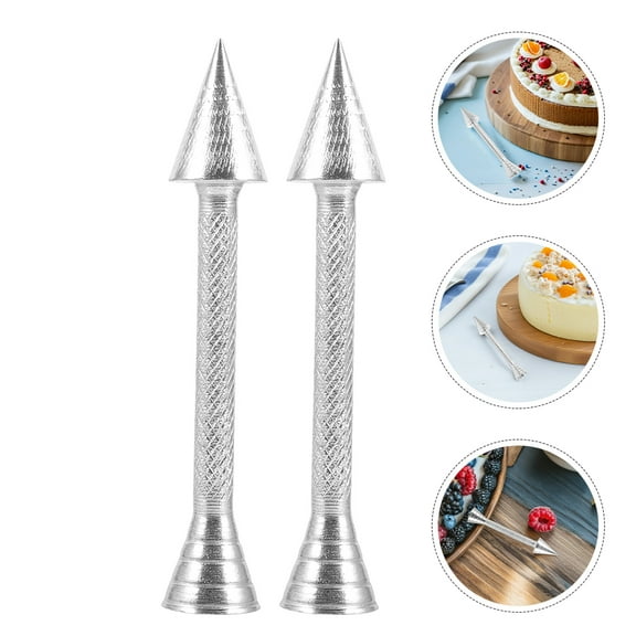 PTOOTP 4-Piece Cake Decorating Tools Kit Aluminum Alloy Baking Decor Supplies Set