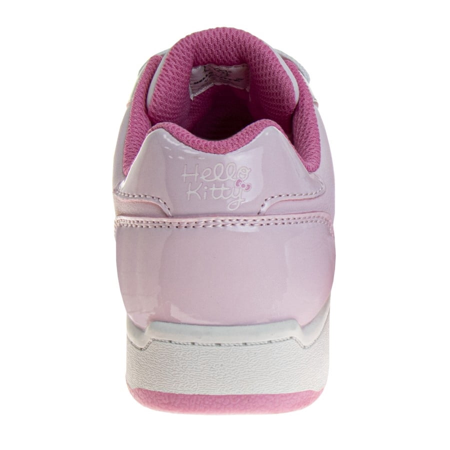 Hello Kitty Girls Lace Up Vintage Fashion Sneakers. (Little Kids Big Kids), Pink, Size: 1