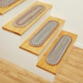 thumbnail image 2 of Rhody Rug BH87R036X060 3 x 5 ft. Bar Harbor Graphite Oval Rug, Multi Color, 2 of 9