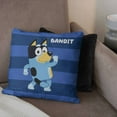 thumbnail image 2 of Bluey Roll Call Bandit Kids Printed Throw Pillow, 18 x 18 inches, 2 of 5