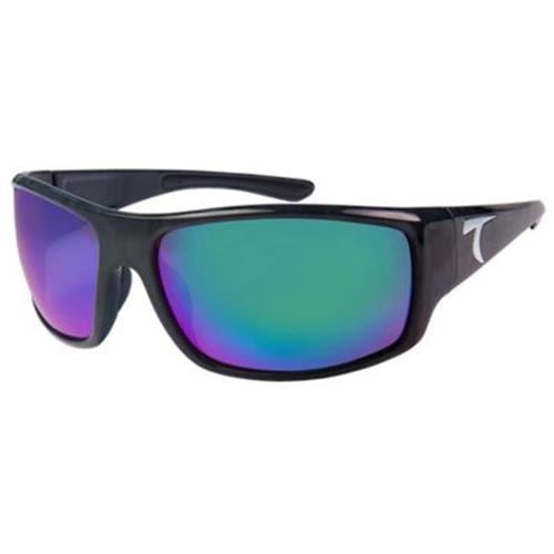 Typhoon Mens Tropic Storm Polarized Iridium Wrap Sunglasses