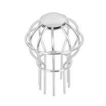 WORGEOUS 2 pcs Round Filter Mesh Cover Outdoor Rain Filter Balcony Floor Drain for Home