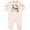 Natural Heather, variant on Inktastic One Space Birthday Baby Fleece Romper