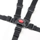 thumbnail image 5 of Paquete de 2 cinturones de seguridad ajustables para bebés, arnés de 5 puntos, correas para silla alta, soporte universal para cinturón seguro para cochecito de niños, cochecito de bebé (neg, 5 of 5