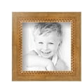 thumbnail image 2 of ArtToFrames 4" x 4" Gold Square with Beads Picture Frame, 4x4 inch Gold Wood Poster Frame (WOM-5020),  Pack, 2 of 7