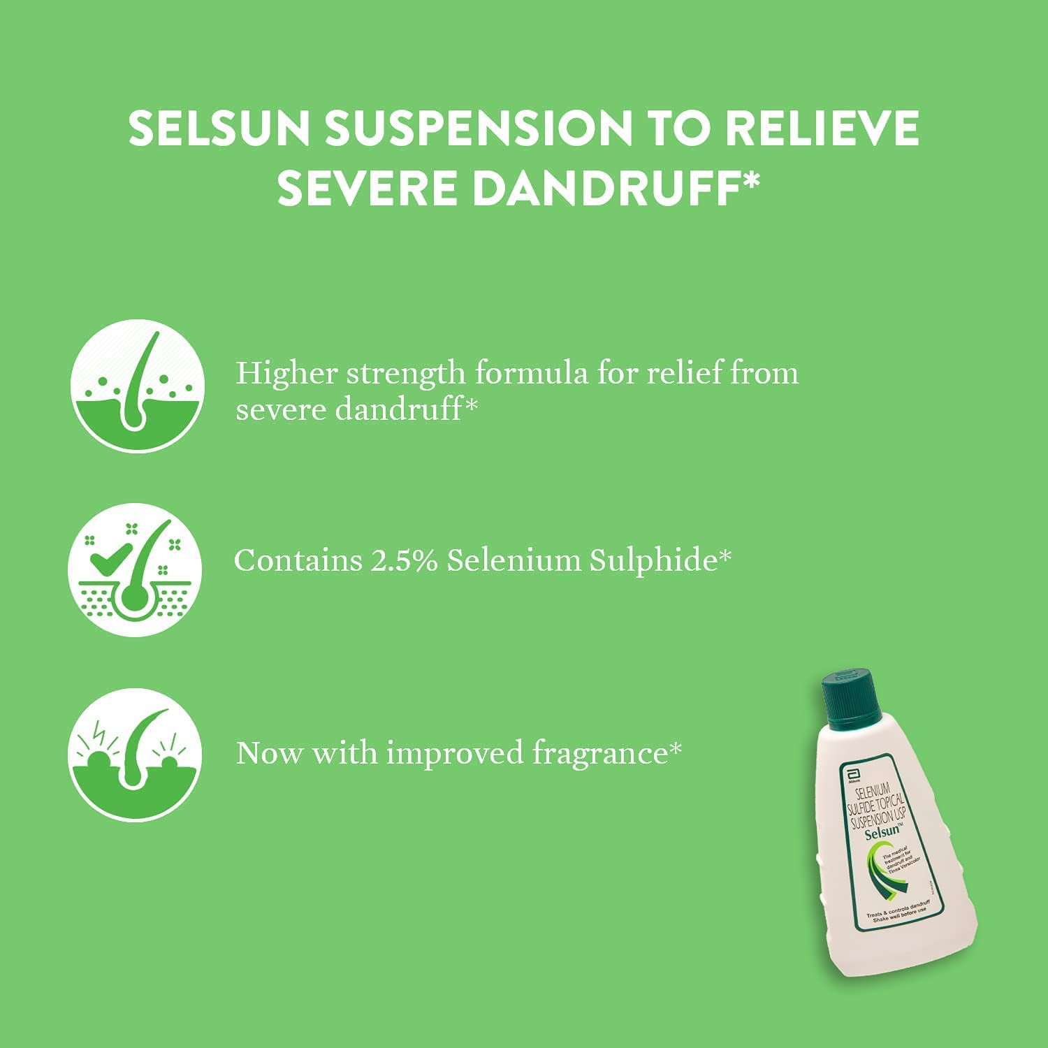 Abbott Selsun Daily Anti Dandruff Shampoo And Selsun Suspension