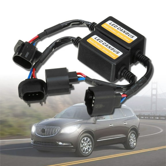 9006 H13 H8/H11 LED Headlight Fog Light Canbus Decoder Anti-Flicker