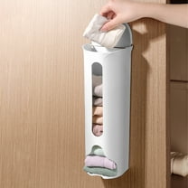 Wall Mounted Pull-Out Underwear & Sock Storage Box, No Drill Installation, Space Saving Organizer for Closet or Bathroom, 23x9x9cm