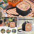 thumbnail image 6 of Aplkyhs Pink Cute Capybara Kids School Backpack Set, 4 Pieces with Lunch Bag, Pencil Case and Water Bottle Holder, Large Capacity Backpack for School and Travel, 6 of 7