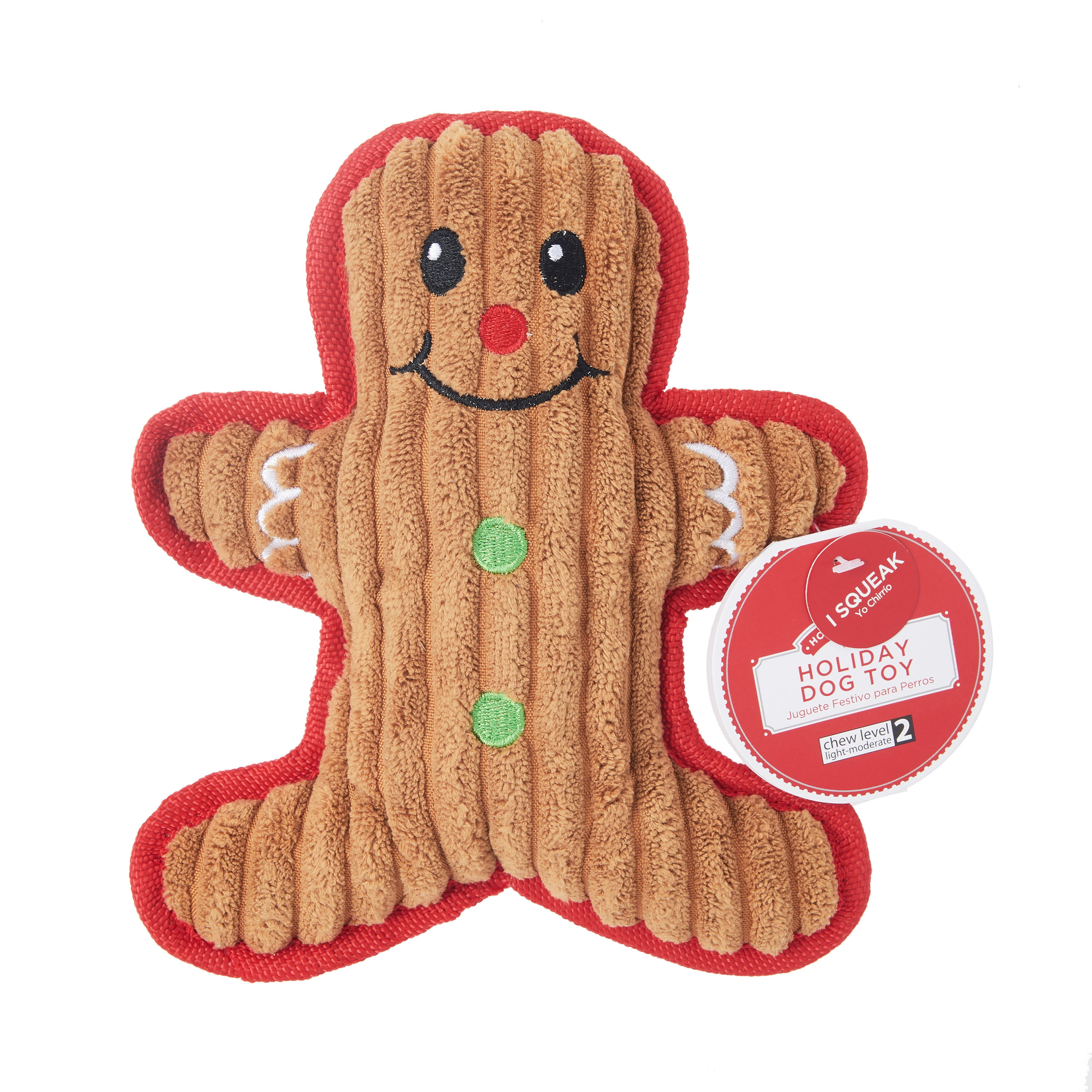 gingerbread dog toy