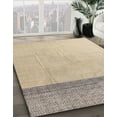 thumbnail image 3 of Ahgly Company Machine Washable Indoor Rectangle Abstract Camel Brown Area Rugs, 8' x 12', 3 of 7