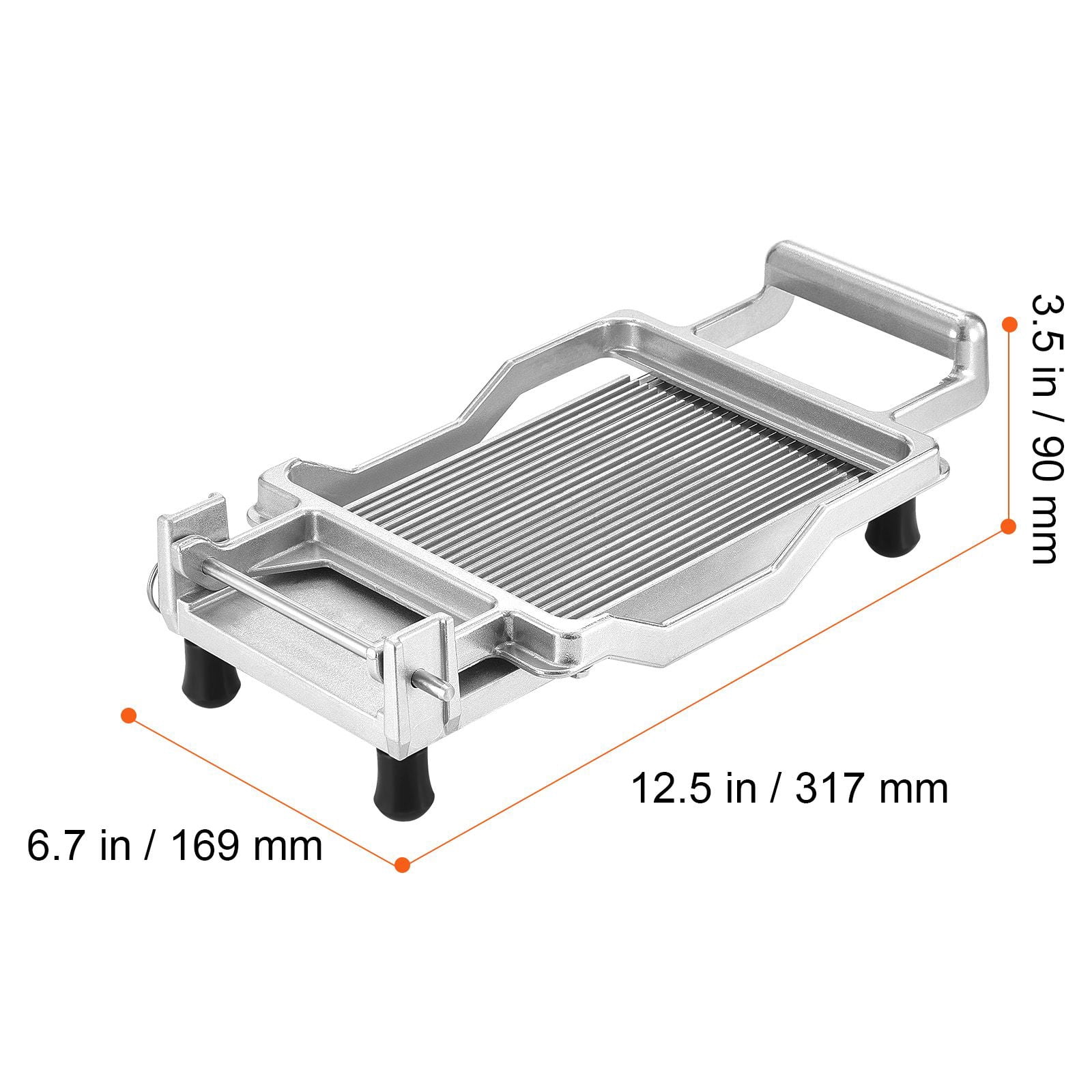 Ultra-Thin Cheese and Bread Slicer 0.2 Inch Thickness 316 Stainless Steel Blades Aluminum Alloy Body Detachable for Cheese Bread Tofu Sausage