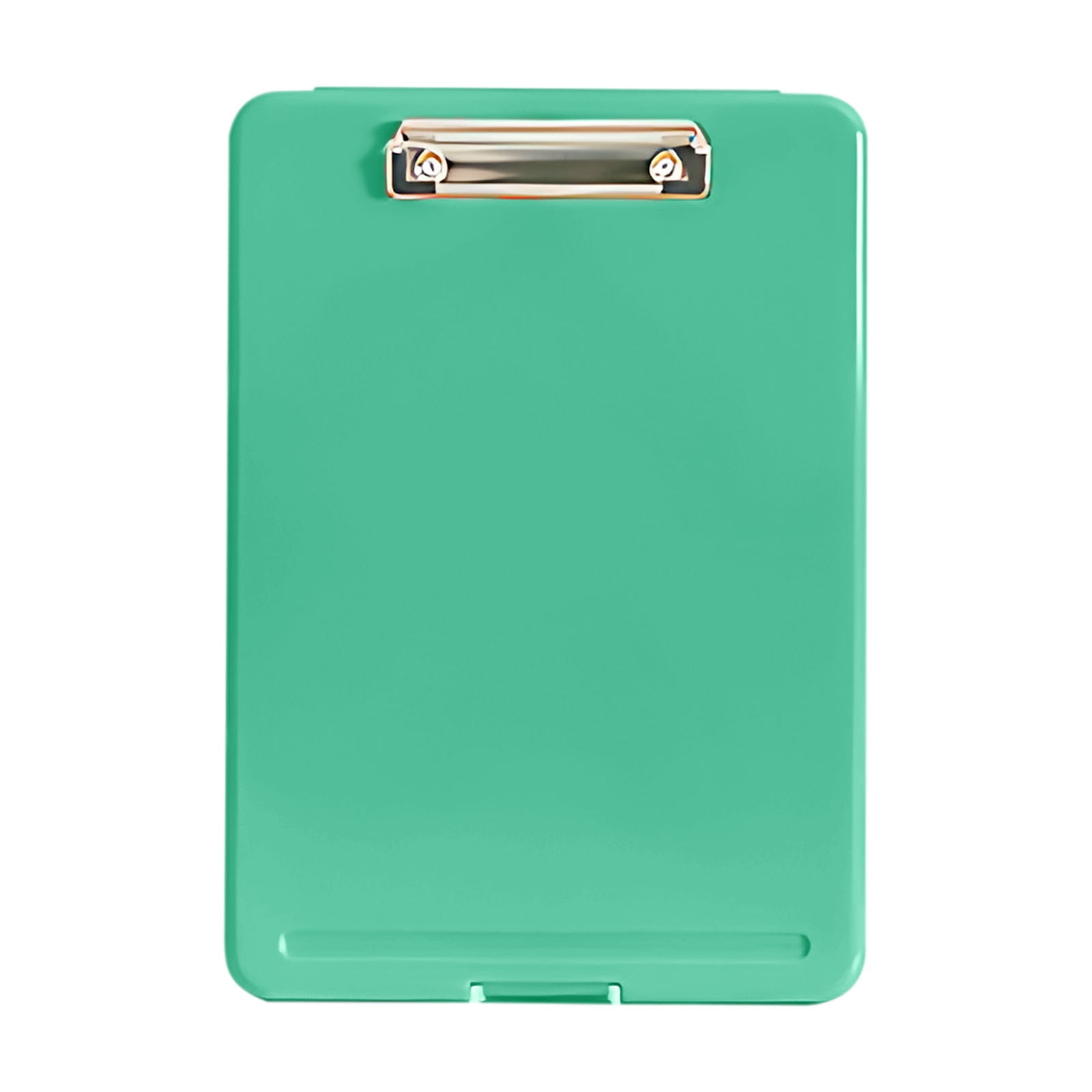 Byujiro A4 Plastic Clipboard Storage Box File Organizer Case with Built-in Clip, Waterproof Document Holder for Office, School, Home & Travel Paper Storage