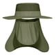 thumbnail image 1 of Sombrero de pesca, protección UV para exteriores, protección solar, sombrero de ala ancha con protector facial y cubierta para el cuello Adepaton BST2000966-3, 1 of 5