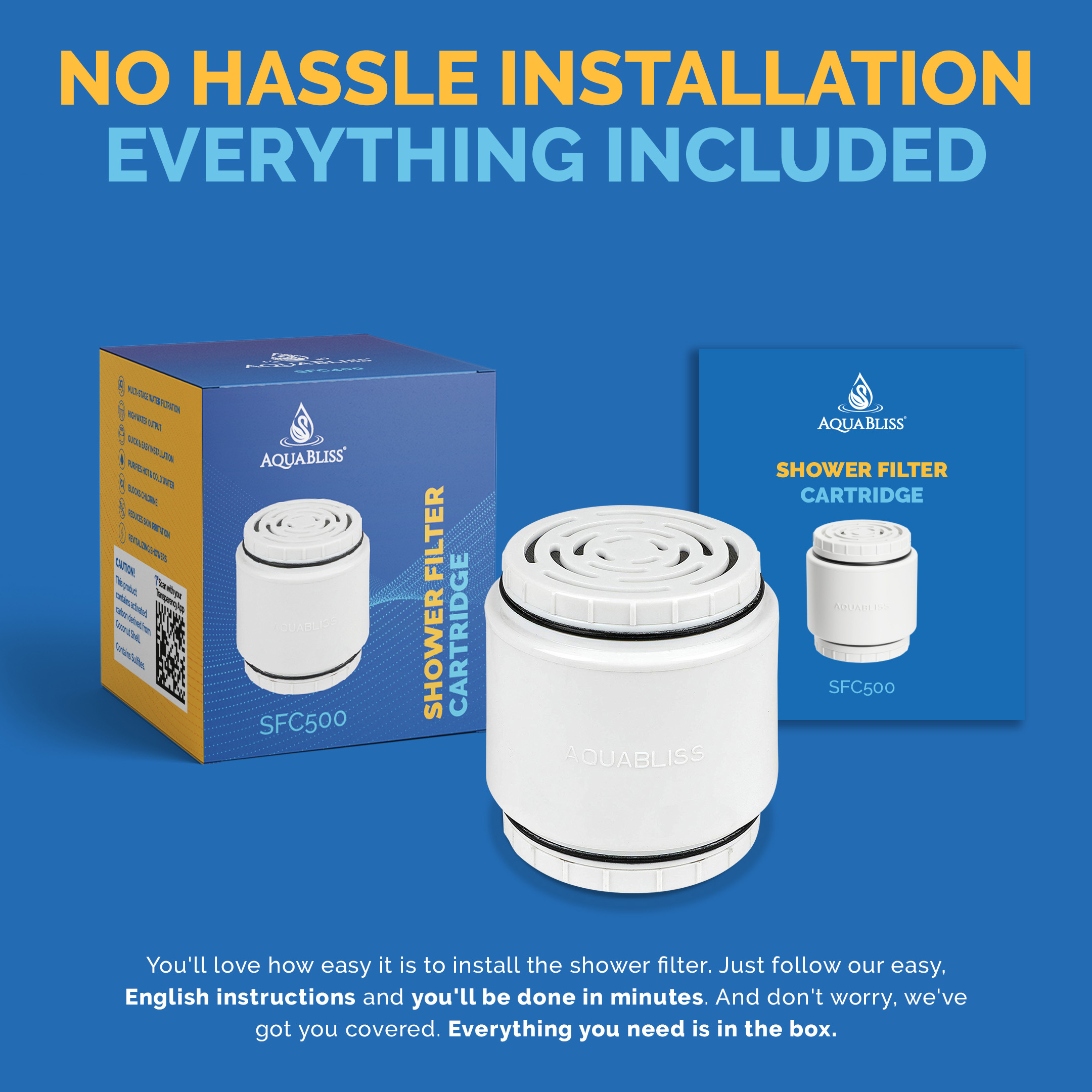 NSF Certified System Wheelton With Vitamin C - Hard Water Filter ...