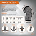 thumbnail image 4 of 2PCS - Rodillera Deportiva de Compresión, Rodillera Ortopédica de Compresión Ajustable Antideslizante, Transpirable para Hombre y Mujer, Rodillera Soporte Menisco y Ligamentos (PAR), 4 of 6