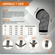 thumbnail image 4 of 2PCS - Rodillera Deportiva de Compresión, Rodillera Ortopédica de Compresión Ajustable Antideslizante, Transpirable para Hombre y Mujer, Rodillera Soporte Menisco y Ligamentos (PAR), 4 of 6