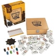 thumbnail image 2 of Set de dominó Spin Master Games Yellowstone Mexican Train, 2 of 8