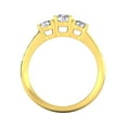 thumbnail image 4 of 1.50 Carat TW Diamond Three Stone Engagement Ring with Side Stones in 14k Yellow Gold (G-H, I2), 4 of 5