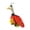 Red, variant on Tunhigl Goose Costume with Rural Bee for 23 Inch Goose Outfit Bee Garden Decoration Red