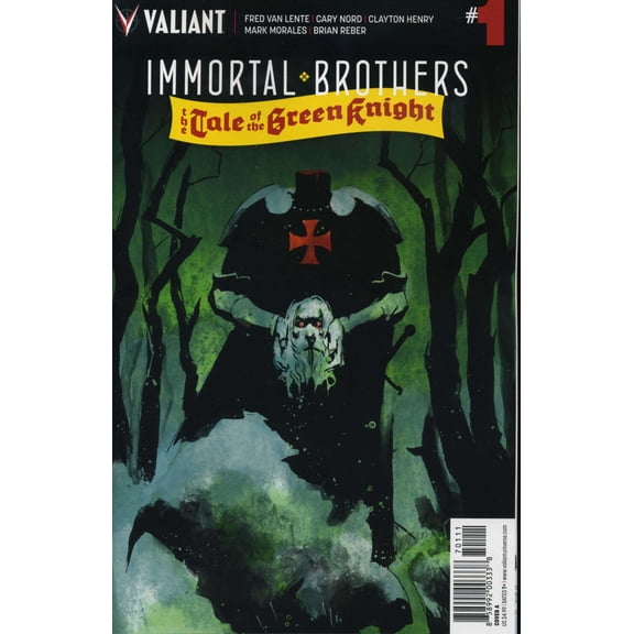 Immortal Brothers: The Tale of the Green Knight #1A VF ; Valiant Comic Book