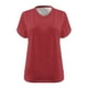thumbnail image 4 of Camisetas Y Tops de Verano para Mujer, Manga Corta con Cuello en V de Gran Tamaño, Camiseta Deportiva de Base de Verano Sólida, 4 of 4