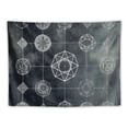 thumbnail image 5 of Orinice Geometric Shapes Tapestry Wall Hanging Unique Style Graphic Tapestries Home Wall Decor Art for Living Room Bedroom Apartment Farmhouse Dorm 40x30inch, 5 of 6