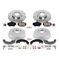 thumbnail image 3 of PowerStop Front and Rear Z23 Evolution Sport Brake Pad Rotor Drum and Shoe Kit Fits: FORD MERCURY Select Models K15102DK, 3 of 10