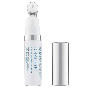 Colorescience Total Eye 3-in-1 Anti-Aging Renewal Therapy for Wrinkles & Dark Circle SPF 35 - MEDIUM