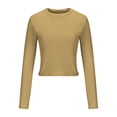 thumbnail image 3 of Fall and Winter Sweater for Women 2024 Ribbed Knit Sweater Top Button Long Sleeve Sweater Slim Fit Mock Neck Sweater Jumper Tops Women Sweaters Clearance Cheap, 3 of 5