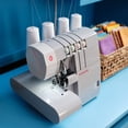 thumbnail image 3 of SINGER® 14HD854 Heavy Duty Serger + Accessories | 2-3-4 Thread Capability| 1300 stitches/min, 3 of 15