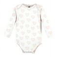 thumbnail image 4 of Hudson Baby Cotton Long-Sleeve Bodysuits, 3-Pack, Newborn- 24 Months, 4 of 5
