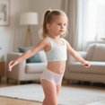 thumbnail image 2 of LRen Girls Strapless Training Bras 12-14 Years Soft Comfy Sports Bras Girl Seamless Wireless Bralette Lightly Padding with Moulded Design for Yoga Athletic Casual Tops, 2 of 6