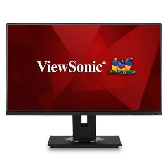 ViewSonic 24" Display, IPS Panel, 1920 x 1080 Resolution, Black, VG2455