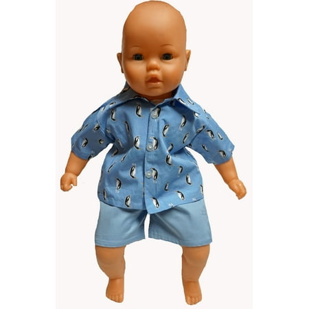 Doll Clothes Superstore Shorts And Shirt For Big Baby Boy Or Girl Dolls In 21 To 23 Inch Size