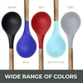 thumbnail image 6 of Kaluns 21 Pcs Wood and Silicone Kitchen Utensils Set for Cooking Household Essentials – Premium Cooking Utensil Set, Gray, 6 of 6