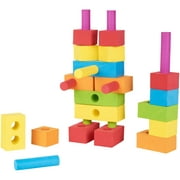 Spark. Create. Imagine. Foam Peg Building Block Learning Toy Play Set, 100 Pieces, Age 3+