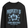 thumbnail image 3 of Marvel Iron Man - Property Of Stark Industries - Men's Long Sleeve Graphic T-Shirt, 3 of 5