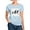 Light Blue, variant on CafePress - Border Run Ash Grey T Shirt - Women's Classic T-Shirt