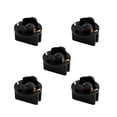 thumbnail image 1 of Portalámparas De Cuña De Conector De Base Giratoria Para Tablero De Instrumentos 5Pcs DC 12V T10, 1 of 1