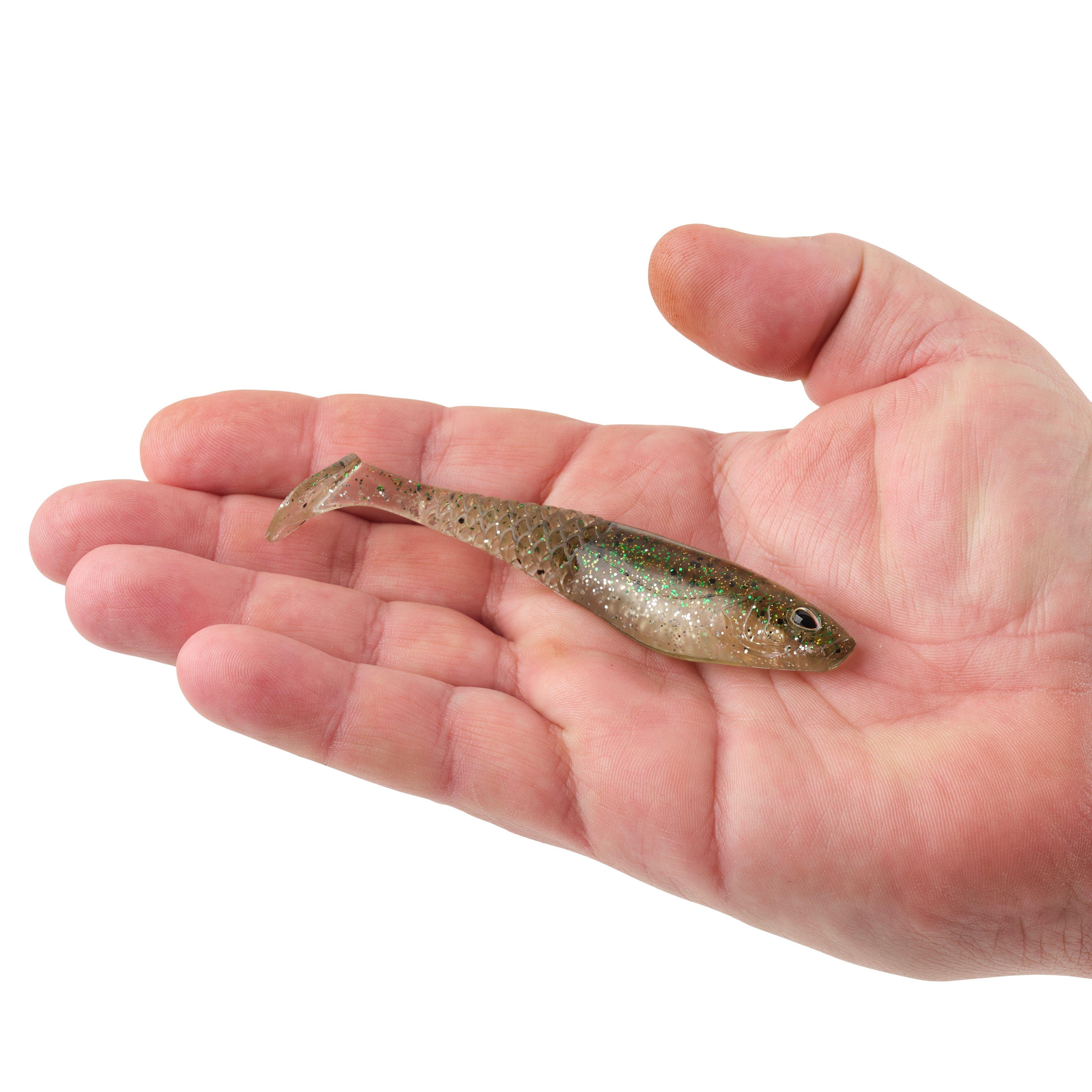 Berkley PowerBait® Saltwater CullShad, 4 in, Silver Flash