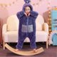 thumbnail image 2 of 7-14 años niños adolescentes niños niñas Cosplay disfraz de Teletubbies pijamas de Navidad ropa de dormir mono regalos, 2 of 3