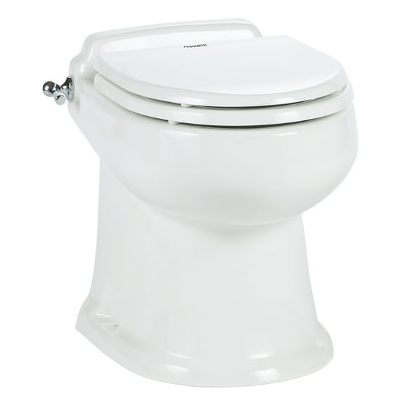 Dometic Masterflush 8740 Macerator Toilet - 12V - White