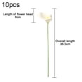 thumbnail image 2 of Calla Lily 10 piezas ramo de flores artificiales para boda novia ducha decoración del hogar Faux Calla Lilies flor Zhivalor  CPB-SSW2148-1, 2 of 5