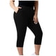 thumbnail image 3 of Pincandy Women's Plus Size Yoga Pants - High Waist, Elastic Waistband, 7/8 Length with Side Pockets, Perfect for Workout & Daily Casual Wear, 3 of 6