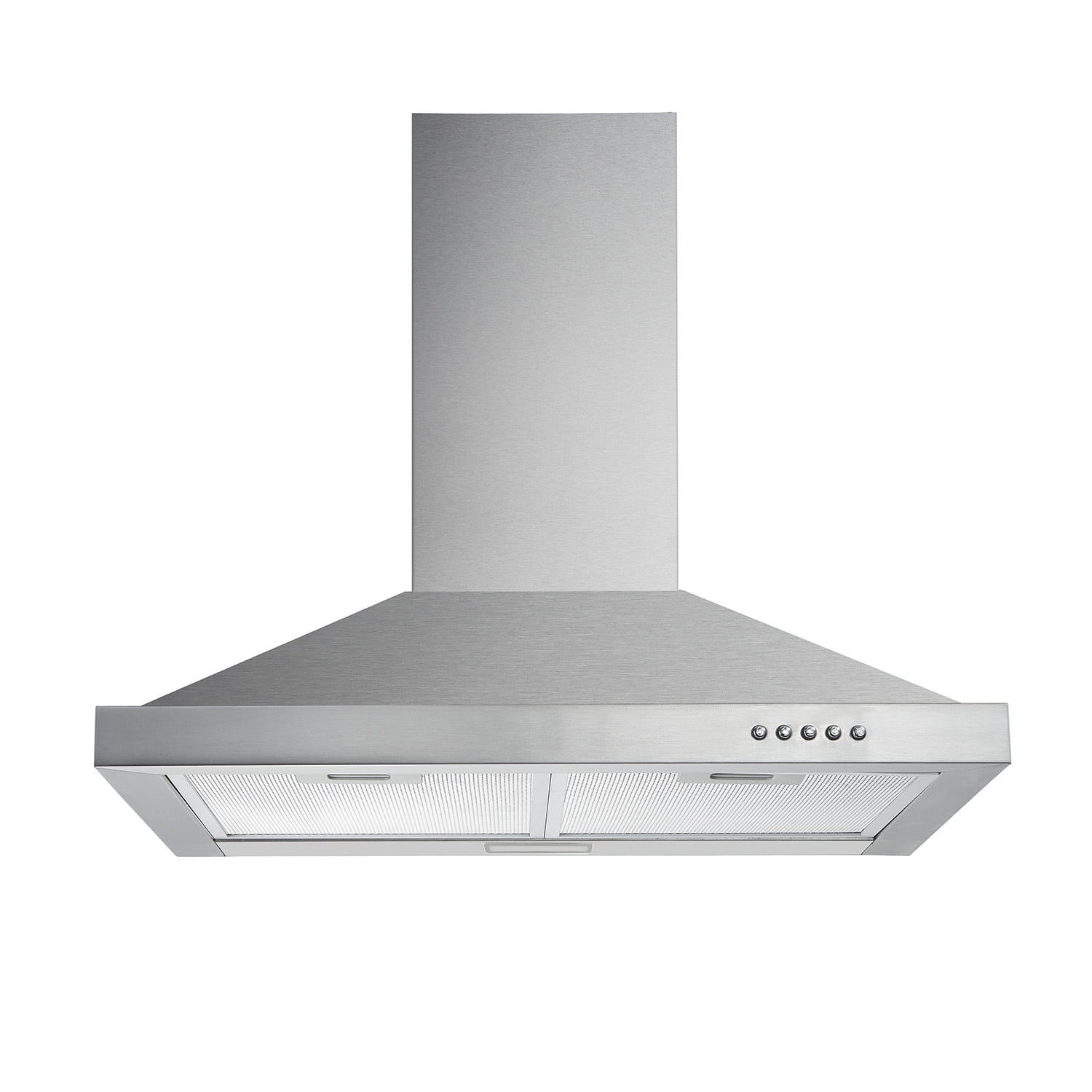 HUNLUYEN 30 inch Wall Mounted Kitchen Range Hood Stainless Steel 450